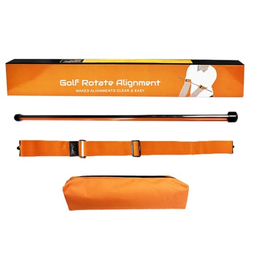 Ceprznvey Golfschwungtrainer, Golf-Trainingshilfe, Golf-Trainingsstöcke, Golf-Trainingsausrüstung, Golfschwung-Trainer für Männer, Frauen, Kinder, Jugendliche, 63-90 cm, 383 g von Ceprznvey