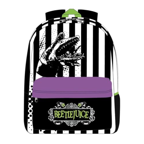 CERDÁ LIFE'S LITTLE MOMENTS Beetlejuice lässiger Rucksack, Unisex, Erwachsene, mehrfarbig, Regular, bunt, Regular von CERDÁ LIFE'S LITTLE MOMENTS