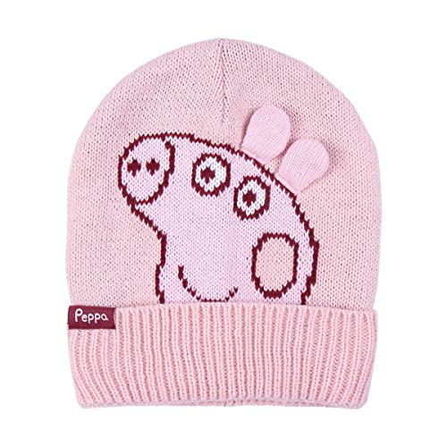 Cerda Unisex Kinder Jacquard Peppa Wutz Strickmütze Baskenmütze, Pink, Einheitsgröße von CERDÁ LIFE'S LITTLE MOMENTS