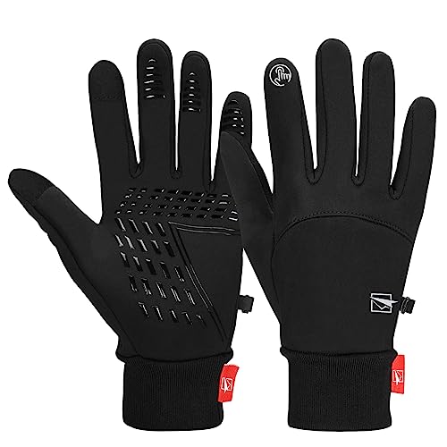 Cevapro Fahrradhandschuhe Warme Winterhandschuhe Wasserdichte Touchscreenhandschuhe Winddichte Laufhandschuhe Rutschfeste, Schwarz, S Cevapro Fahrradhandschuhe Warme Winterhandschuhe Wasserdichte Touchscreenhandschuhe Winddichte Laufhandschuhe Rutschfeste, Schwarz, S von Cevapro