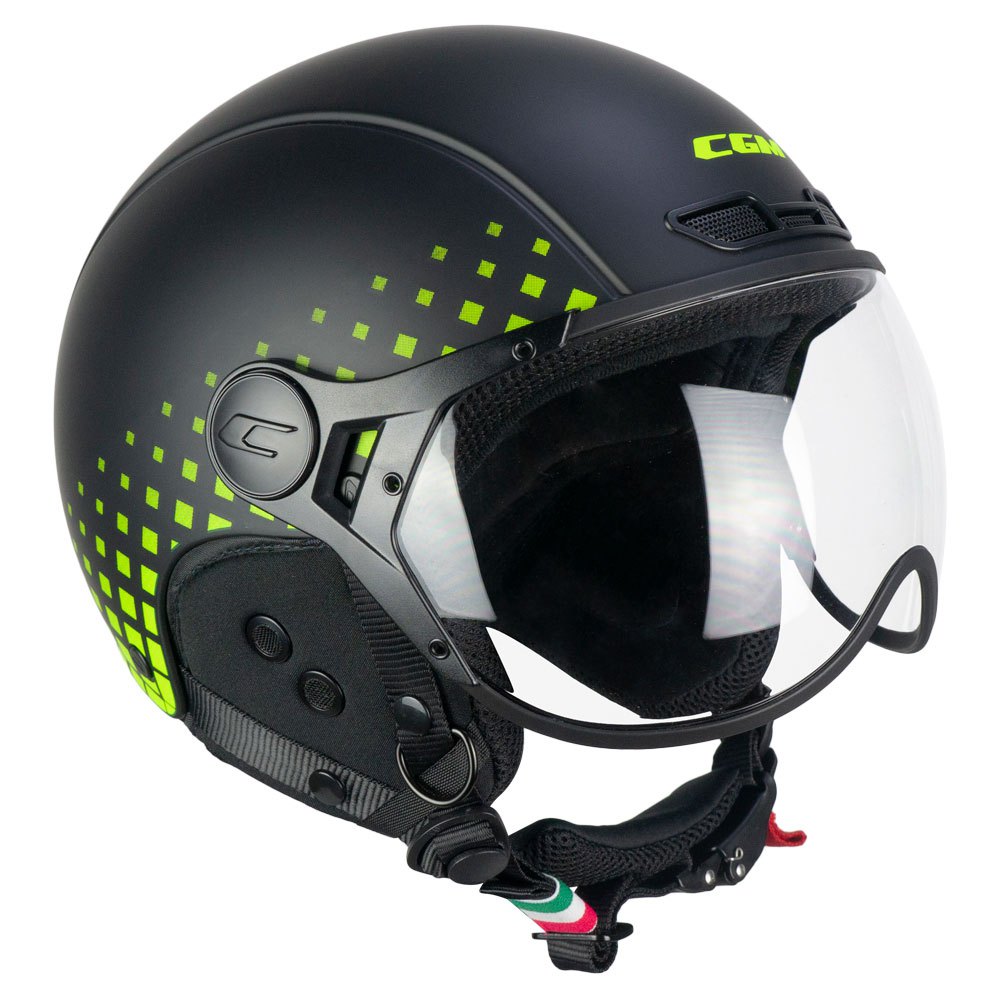Cgm 801s Ebi Tone Open Face Helmet Schwarz 2XL von Cgm