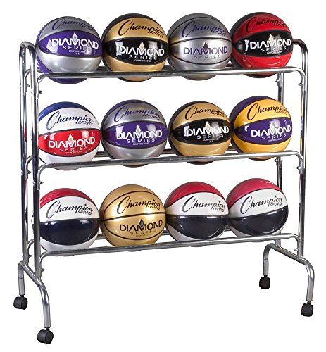 Champion Sports 3-Shelf Economy Ball Rack Champion Sports 3-Shelf Economy Ball Rack von Champion Sports
