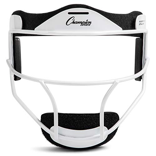 Champion Sports Unisex – Erwachsene Steel Softball Face Mask Gesichtsmaske, Weiß, Jugend Champion Sports Unisex – Erwachsene Steel Softball Face Mask Gesichtsmaske, Weiß, Jugend von Champion Sports
