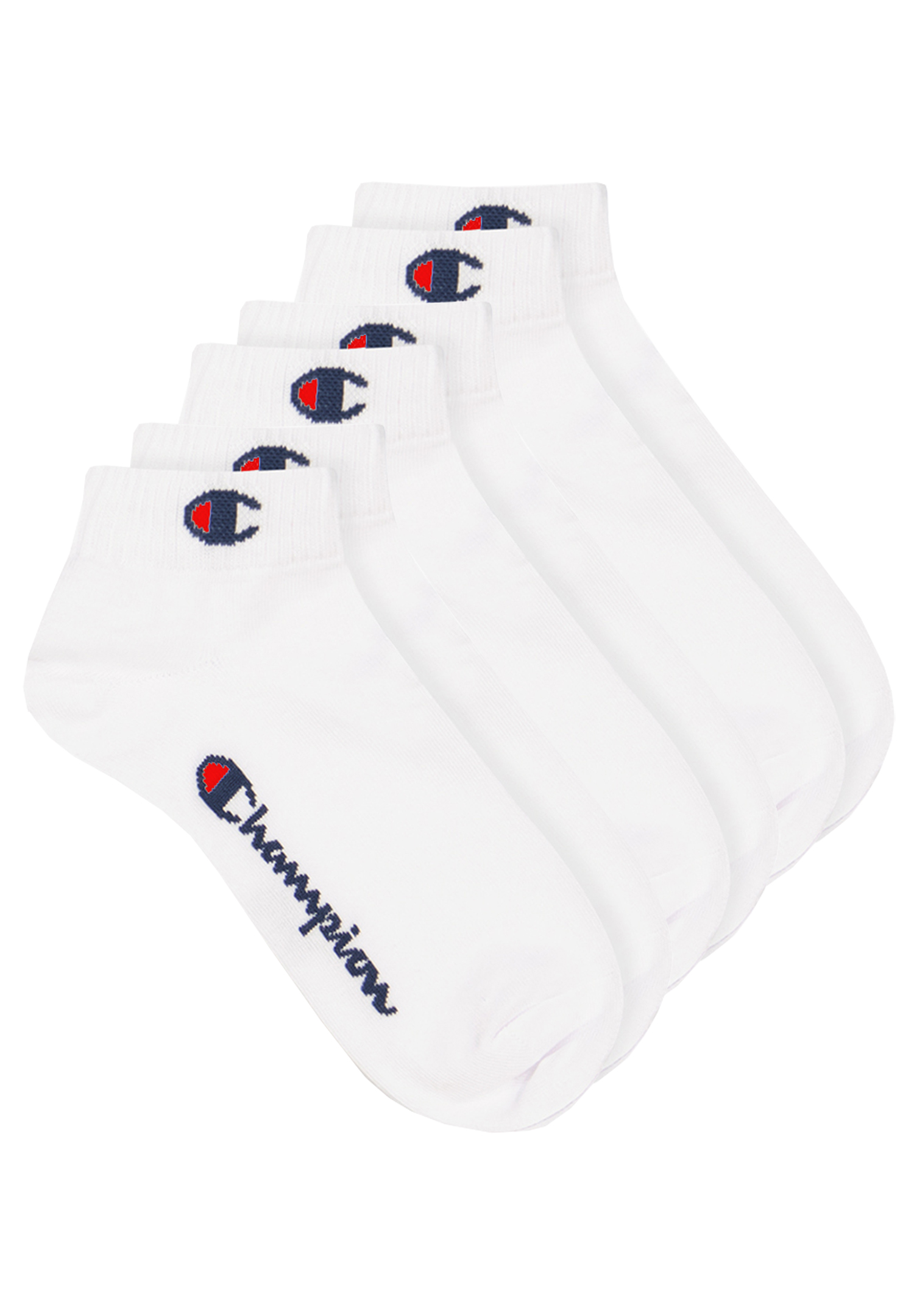 3 Paar Champion Quarter Socken Gr. 35 - 46 Unisex Sneaker Kurzsocken 3 Paar Champion Quarter Socken Gr. 35 - 46 Unisex Sneaker Kurzsocken von Champion