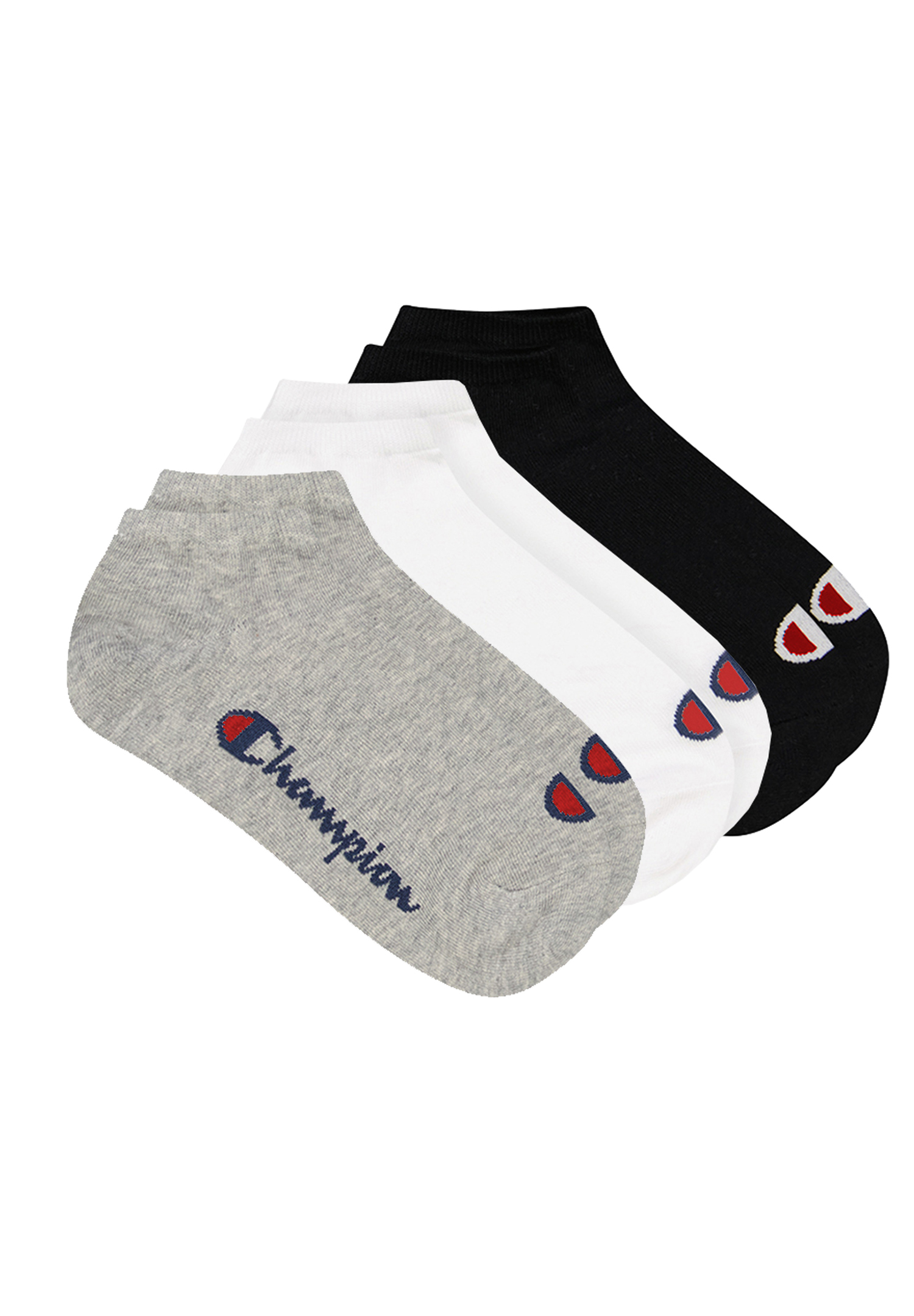 3 Paar Champion Sneaker Socken Gr. 35 - 46 Unisex Sneaker Kurzsocken 3 Paar Champion Sneaker Socken Gr. 35 - 46 Unisex Sneaker Kurzsocken von Champion