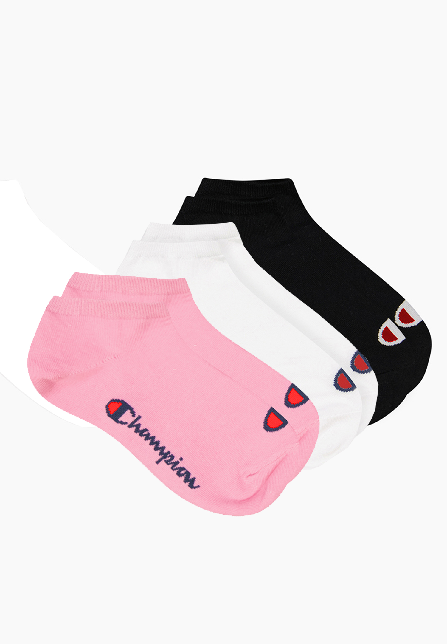 3 Paar Champion Sneaker Socken Gr. 35 - 46 Unisex Sneaker Kurzsocken von Champion