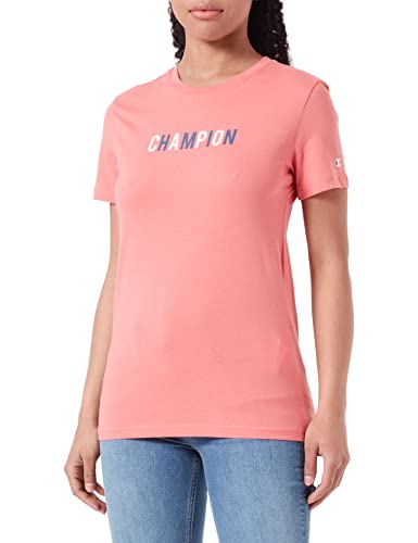 CHAMPION 115993 Light Cotton Jersey gr.150 T-Shirt Women PINK L von Champion