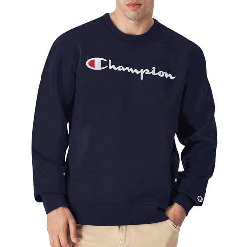 Champion Big Logo Fleecepullover mit Rundhalsausschnitt Herren - XXL von Champion