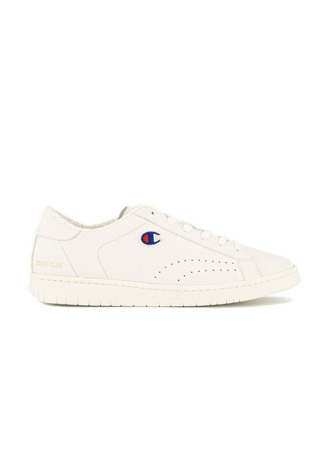 Champion Champion Herren Sneaker COURT CLUB PATCH S21585 WW001 WHT Weiß Sneaker von Champion