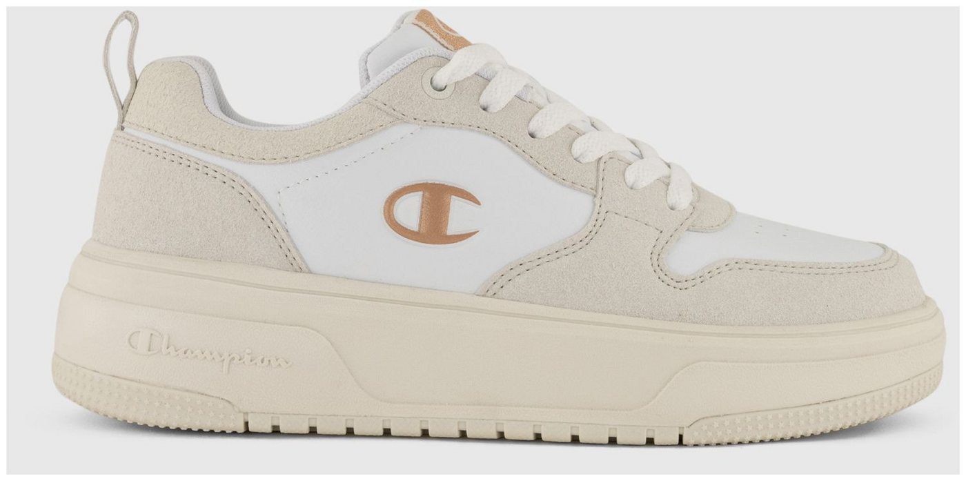 Champion Champion Rebound Lite Low Wht/Natl/Rs.Gold Sneaker Champion Champion Rebound Lite Low Wht/Natl/Rs.Gold Sneaker von Champion