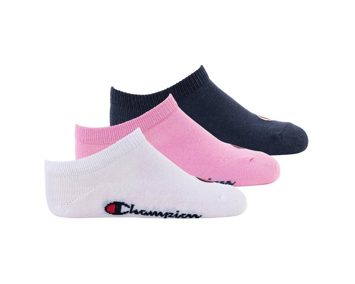 Champion Freizeitsocken Kinder Socken, 3er Pack- Sneaker, einfarbig (Packung, 3er Pack) von Champion