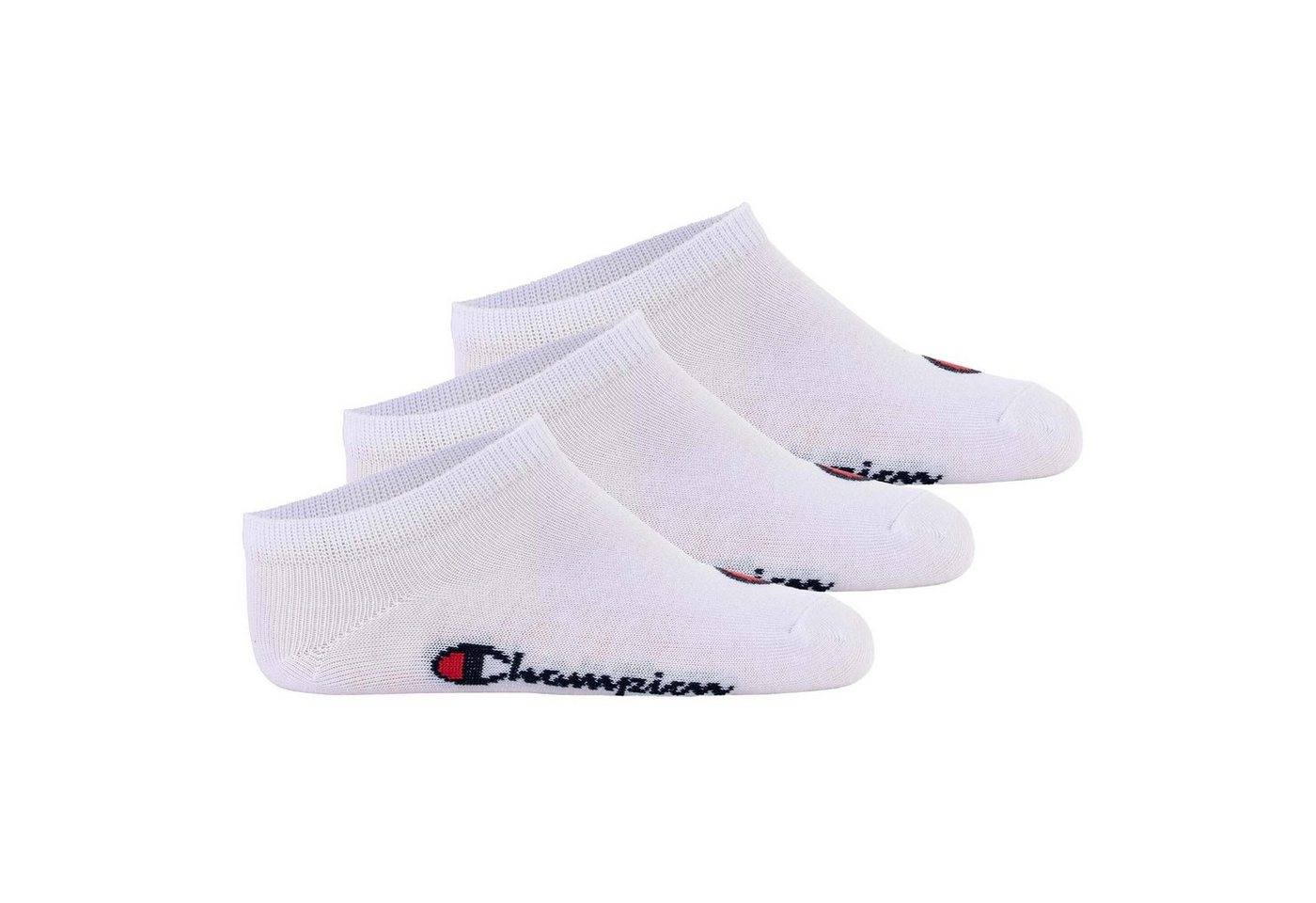 Champion Freizeitsocken Kinder Socken, 3er Pack - Sneaker Socken, Logo von Champion