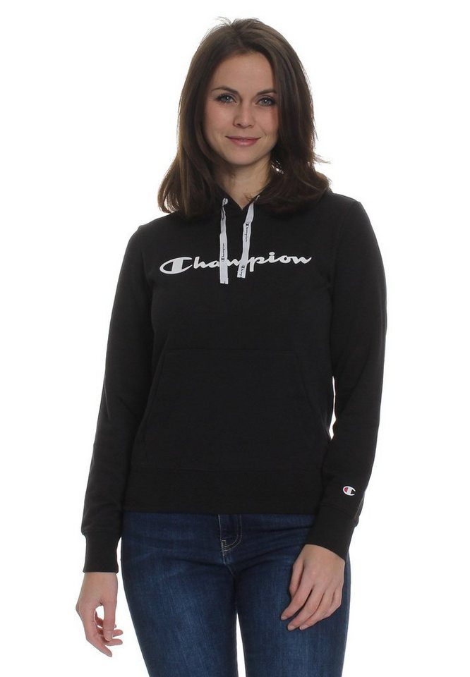 Champion Kapuzensweatshirt Champion Kapuzenpullover Damen 112580 S20 KK001 NBK Schwarz Champion Kapuzensweatshirt Champion Kapuzenpullover Damen 112580 S20 KK001 NBK Schwarz von Champion