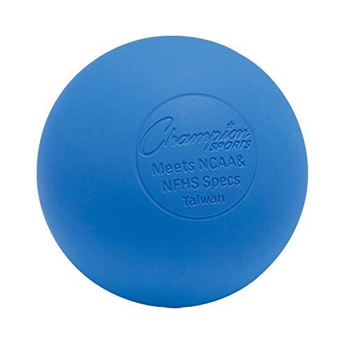 Champion Sports Farbigen Lacrosse-Bälle, offizielle Größe für professionelle, College- und Schul-Spiele, NCAA NFHS Zertifiziert, blau, 1 Ball Champion Sports Farbigen Lacrosse-Bälle, offizielle Größe für professionelle, College- und Schul-Spiele, NCAA NFHS Zertifiziert, blau, 1 Ball von Champion Sports