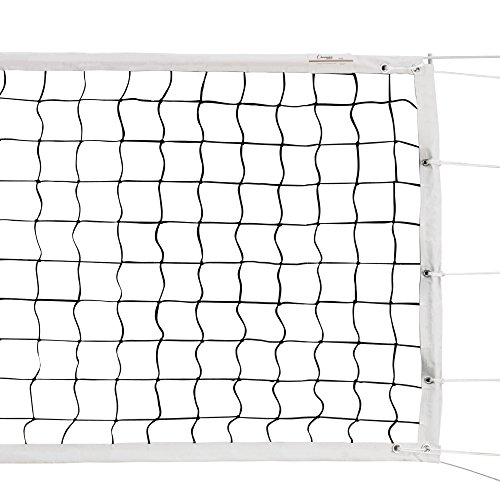 Champion Sports VN600 Volleyballnetze, offizielles Turnier- und Olympia-GröÃŸe, Turnier, 91 x 91 cm von Champion Sports