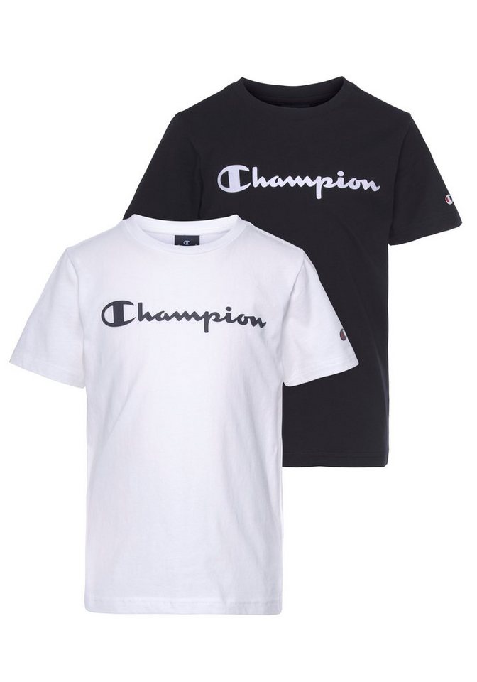Champion T-Shirt (Packung, 2-tlg) Doppelpack für Kinder Champion T-Shirt (Packung, 2-tlg) Doppelpack für Kinder von Champion