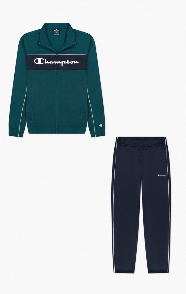 Champion Trainingsanzug Herren Full Zip Trainingsanzug - petrol/black von Champion