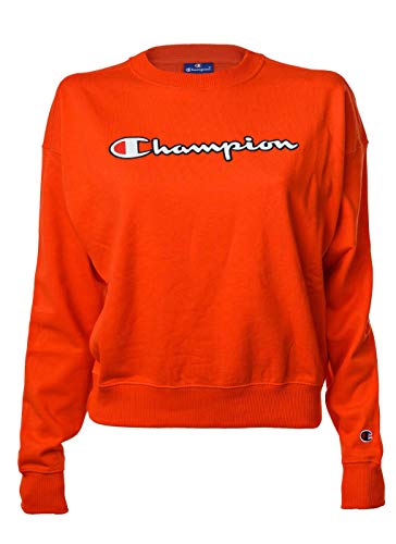 Champion Unisex logo Sweatshirt, Gelb, M EU von Champion