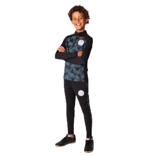 Champions League Trainingsanzug Kinder - Schwarz - Größe 140-10 Jahre - Saison 23/24 - Offizieles Product - Tracksuit für Fussball von UEFA Champions League