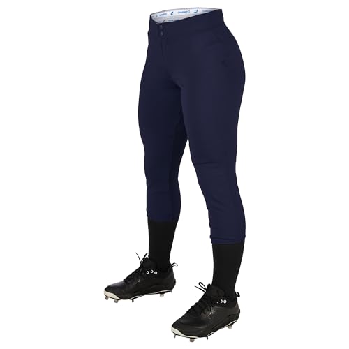 CHAMPRO Damen Bp39gnym Fireball Polyester-Softball-Hose, Navy, Medium von Champro