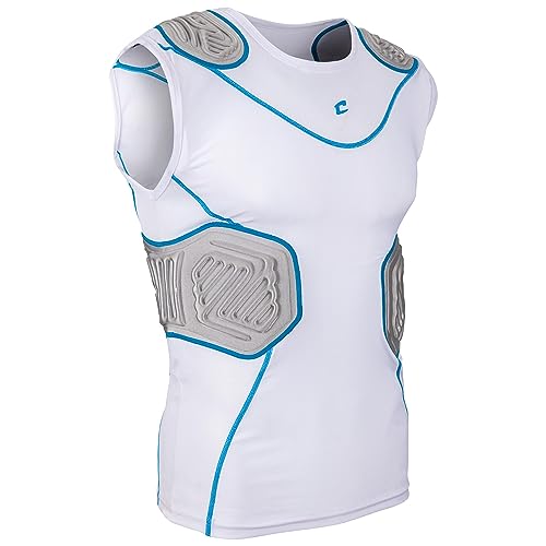 CHAMPRO Herren Bull Rush Football Kompressionsshirt mit integriertem Polstersystem CHAMPRO Herren Bull Rush Football Kompressionsshirt mit integriertem Polstersystem von Champro