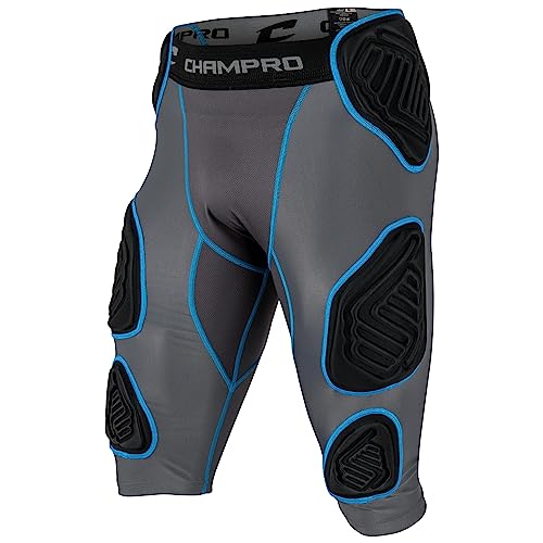 Champro Erwachsene Bull Rush 7-Pad Girdle, Größe 3XL Champro Erwachsene Bull Rush 7-Pad Girdle, Größe 3XL von Champro