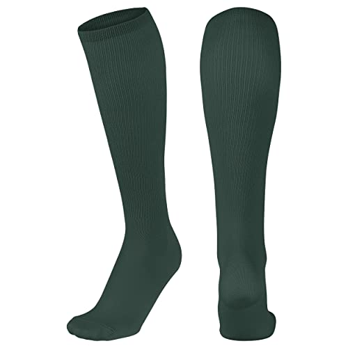 Champro Featherweight Strümpfe Herren, Socken für Erwachsene, Größe L, Waldgrün von Champro
