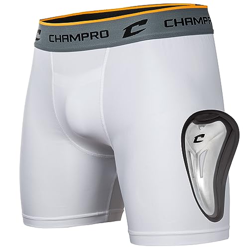 Champro Kompressions-Boxershorts mit athletischem Cup Champro Kompressions-Boxershorts mit athletischem Cup von Champro