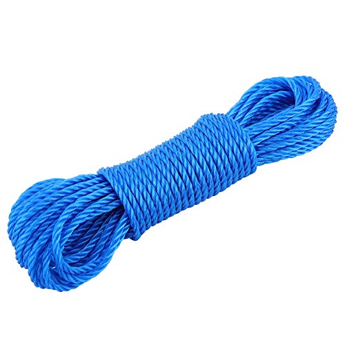Changor Knittinglines 10m Gartenseil Kletterseil Bündelungsseil für Camping (Blau) von Changor