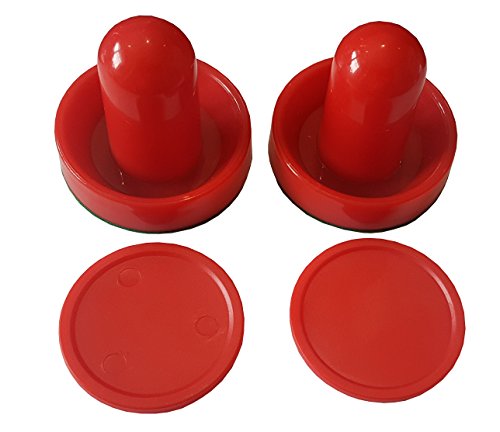 Charlsten Airhockey Set - 2X Pusher 95 mm + 2X Puck 75mm Charlsten Airhockey Set - 2X Pusher 95 mm + 2X Puck 75mm von Charlsten