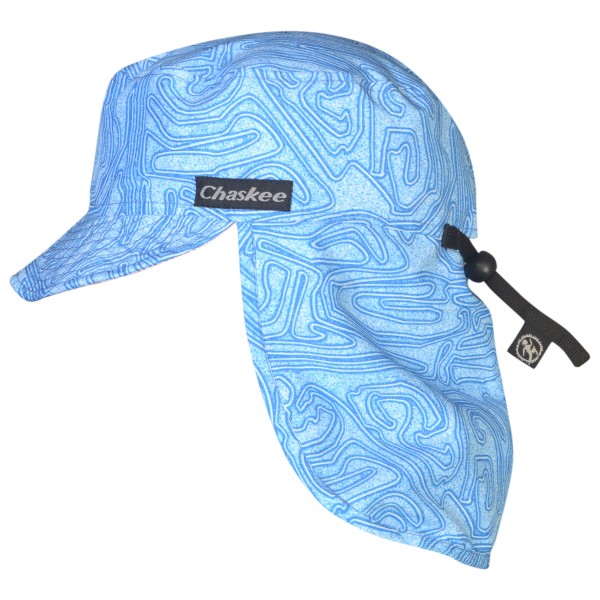 Chaskee - Junior's Sahara Textile Visor - Cap Gr One Size - 50-56 cm blau von Chaskee