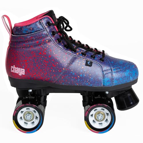 Chaya Roller Skates Airbrush, Unisex für Herren und Damen in Blau, 59mm/78A Rollen, ABEC 7 Kugellager, Art. nr.: 810671 Chaya Roller Skates Airbrush, Unisex für Herren und Damen in Blau, 59mm/78A Rollen, ABEC 7 Kugellager, Art. nr.: 810671 von Chaya