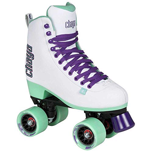Chaya Roller Skates Melrose White für Damen in Weiß/Grün, 61mm/78A Rollen, ABEC 7 Kugellager, Art. nr.: 810668 Chaya Roller Skates Melrose White für Damen in Weiß/Grün, 61mm/78A Rollen, ABEC 7 Kugellager, Art. nr.: 810668 von Chaya