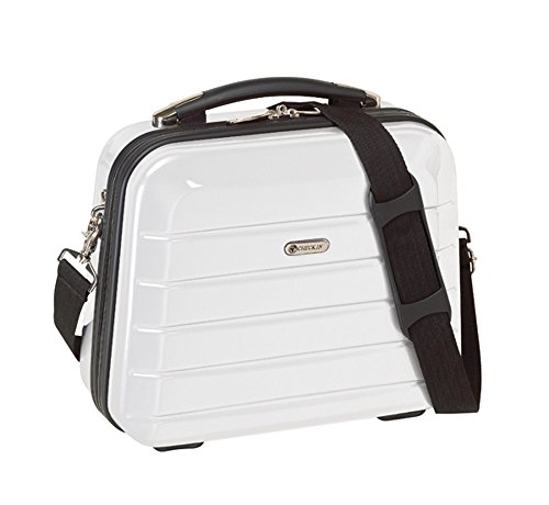 Kosmetikkoffer Beauty Case weiß aufsteckbar auf Trolleysystem ca. 14 Liter Beauty Case Kosmetikkoffer Beauty Case weiß aufsteckbar auf Trolleysystem ca. 14 Liter Beauty Case von Check in