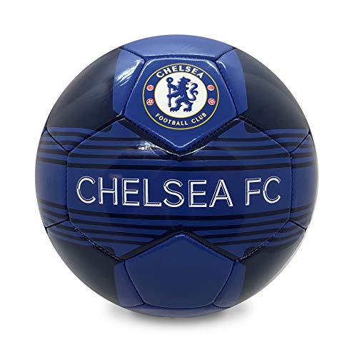 Chelsea FC - Fußball mit Vereinswappen - Offizielles Merchandise - Geschenk für Fußballfans - Blau - Größe 4 von Chelsea