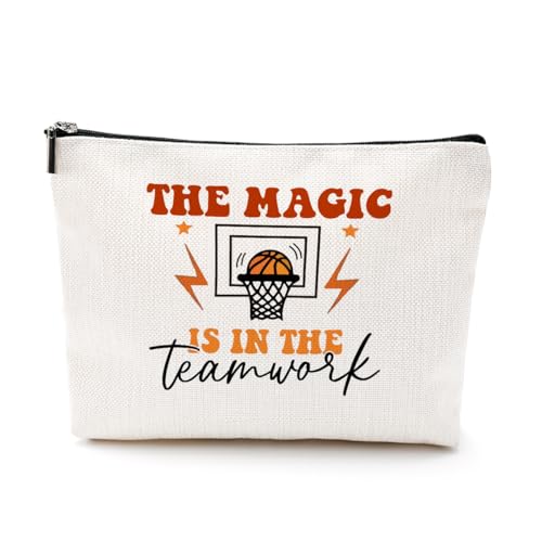 Chenyoumaoyi Kosmetiktasche 281, Basketball-Teamarbeit, 9.8″W x 7″H von Chenyoumaoyi