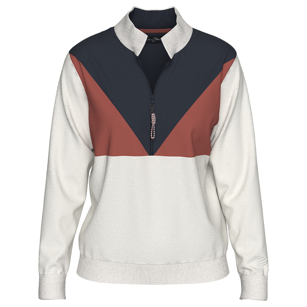 'Cherie Golf Damen Fleece Sweater Snow weiss/navy' 'Cherie Golf Damen Fleece Sweater Snow weiss/navy' von Cherie