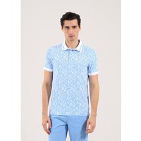 Chervo ABBONO Halbarm Polo hellblau Chervo ABBONO Halbarm Polo hellblau von Chervo
