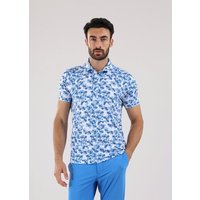Chervo ALBERGO Halbarm Polo blau Chervo ALBERGO Halbarm Polo blau von Chervo