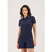 Chervo ALLPRINT Halbarm Polo navy Chervo ALLPRINT Halbarm Polo navy von Chervo