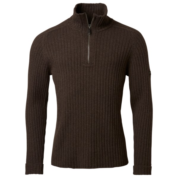 Chevalier - Antony Half Zip Wool Pullover - Wollpullover Gr XXL schwarz/braun Chevalier - Antony Half Zip Wool Pullover - Wollpullover Gr XXL schwarz/braun von Chevalier