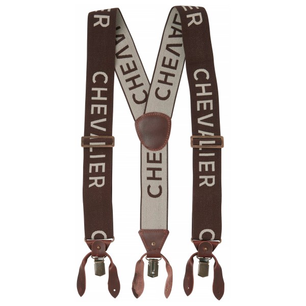 Chevalier - Chevalier Logo Suspenders - Hosenträger Gr One Size braun Chevalier - Chevalier Logo Suspenders - Hosenträger Gr One Size braun von Chevalier