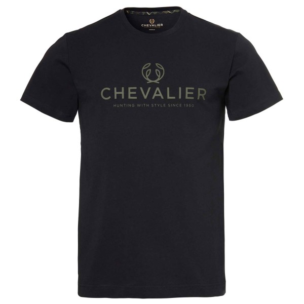 Chevalier - Chevalier Logo T-Shirt - T-Shirt Gr L schwarz Chevalier - Chevalier Logo T-Shirt - T-Shirt Gr L schwarz von Chevalier