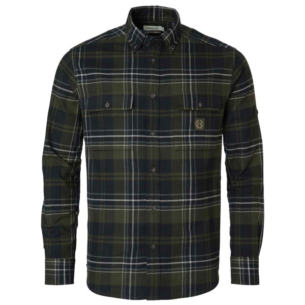 Chevalier - Heron Flannel Shirt - Hemd Gr L schwarz von Chevalier