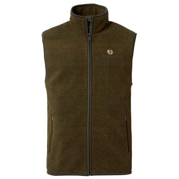 Chevalier - Mainstone Fleece Vest - Fleeceweste Gr L braun von Chevalier