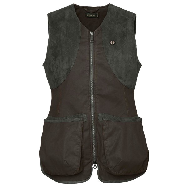 Chevalier - Women's Vintage Dogsport Vest - Softshellweste Gr 42 grau/schwarz von Chevalier