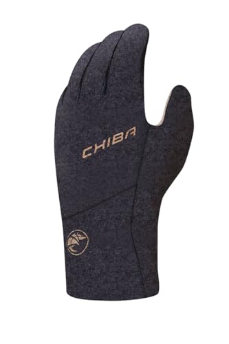 Chiba All Natural Winter Fahrrad Handschuhe lang wasserdicht schwarz 2024: Größe: M (8) von Chiba