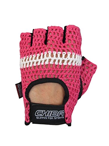 Chiba Athletes Choice Fitnesshandschuh, pink, S von Chiba