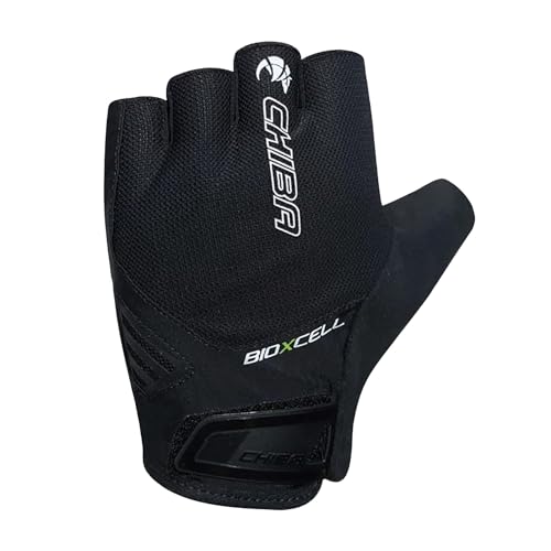 Chiba BioXCell Air Schwarz Fahrradhandschuhe | Optimale Belüftung | Ulnar-Nerv & Carpal Tunnel Schutz | Ergonomisches Design | Nachhaltig & Waschbar Chiba BioXCell Air Schwarz Fahrradhandschuhe | Optimale Belüftung | Ulnar-Nerv & Carpal Tunnel Schutz | Ergonomisches Design | Nachhaltig & Waschbar von Chiba