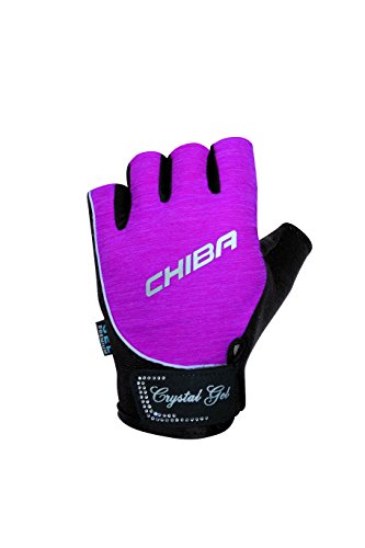 Chiba Crystal Gel Trainingshandschuhe, pink, S von Chiba